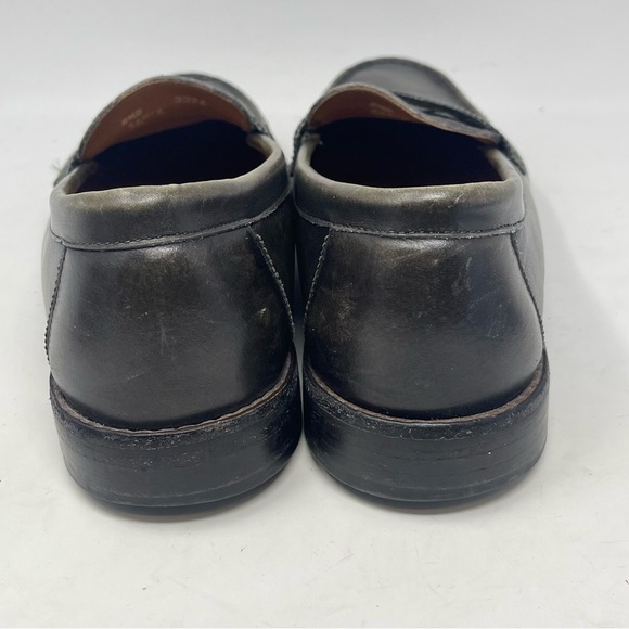 Allen Edmonds Dylan Penny Loafers Mens 8.5 D Burnished Green Leather Shoes main image 7